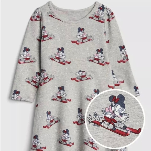 Baby Gap Disney Minnie Mouse Skiing Dress